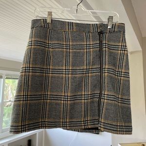 ABERCROMBIE & FITCH plaid skirt